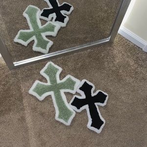 Custom cross rugs